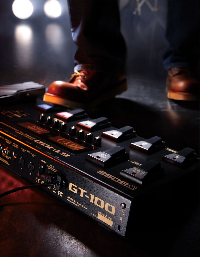 BOSS GT-100 电吉他综合效果器