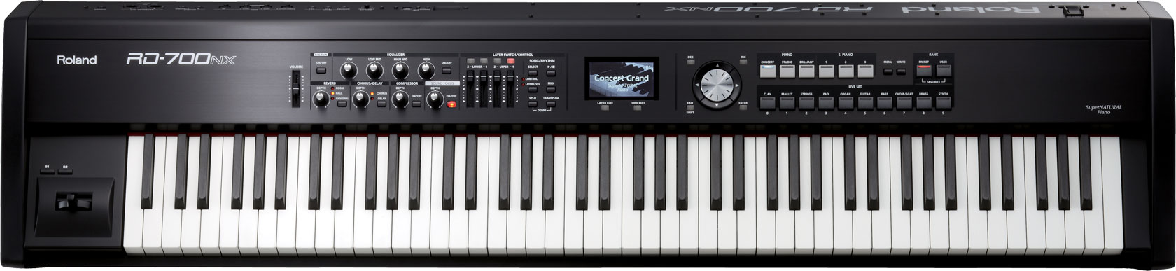 罗兰 Roland RD-700NX 88键 电钢琴  舞台电钢琴